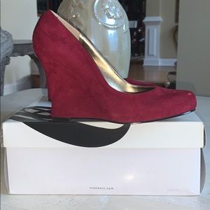 Nine West Dark Red Heels